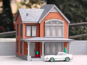 Cozy brick house
