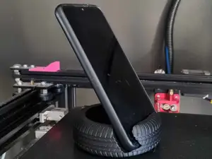 Tire phone stand - car Bridgestone Potenza 6 style