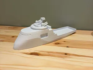 X-Bow Vessel 3D Model