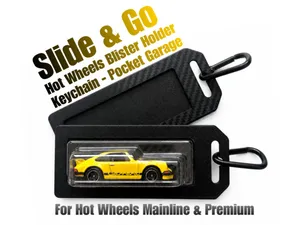 Hot Wheels Blister Keychain for Mainline / Premium