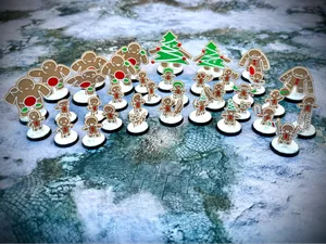 Baked Goods Gingerbread Fantasy Football Team