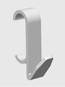 Haken für Handtuchheizkörper (Ø25mm Rippe)