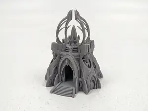 Sci-Fi Warp Spire Tower