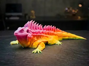 Realistic Articulated iguana
