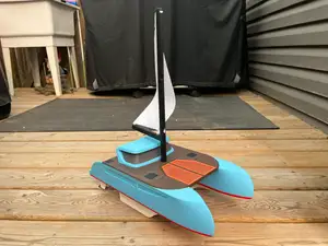 Catamaran (2 build plates in length)