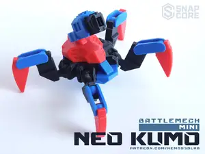BattleMech Mini - Neo Kumo (SnapCore)