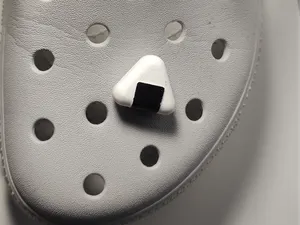 Rice Ball croc charm