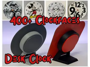 Clock Stand for Desk v2.0 for 170 + 245 mm dials