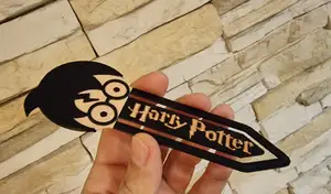 Harry Potter bookmark Marcador libros
