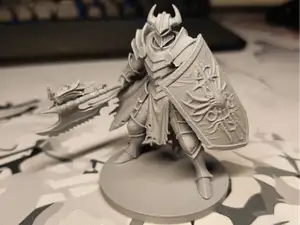 Knight - DragonSlayer Armour - Miniature - D&D