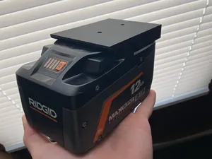 Ridgid / AEG 18V batery mount