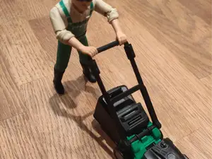 Bruder Rasenmäher Handgriff