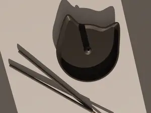 Cat incense holder