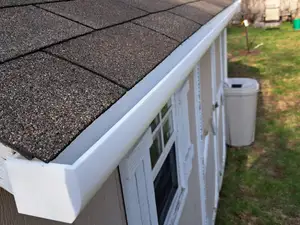 Expandable Shed Gutter System - Low Profile
