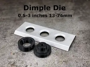 Dimple Die set 0.5-3" 13-76mm