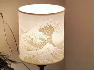 Lampenschirm die große Welle von Kanagawa