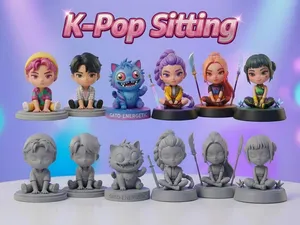 SENTADITOS K POP