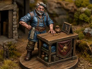 Shopkeeper NPC D&D