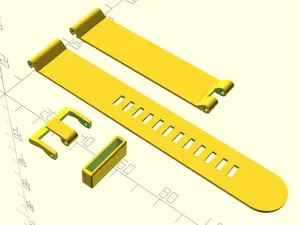Parametric Watch Strap (and hardware)