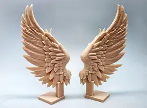 Pair of Angel Wings on Stands