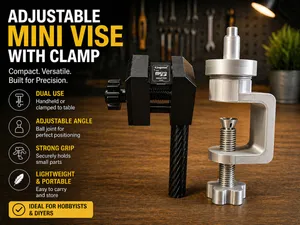 Adjustable Mini Vise with Clamp