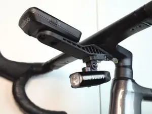 Aero Bike Computer Mount with Snap-On System