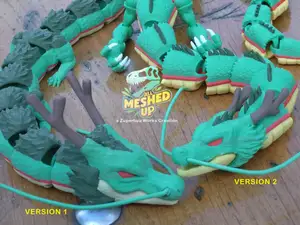 Articulated Shenron Dragon Toy