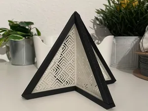Mosaic Pyramid – Glow-in-the-Dark Decor