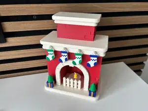 Christmas Fireplace (illuminated)