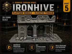 6. IRONHIVE – Platform Module – Elevated Terrain