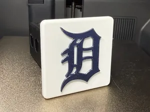 Detroit Tigers Hitch Cover