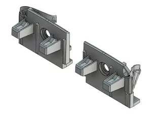 Tesla Model 3, Bracket 1084171-00-F 1084172-00-F