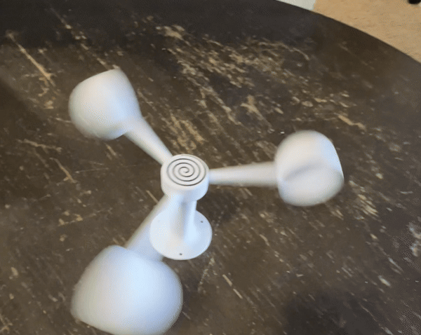 (Almost) Fully 3D Printed Anemometer / Wind Cups