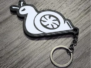 Boosted Turbo Snail Keychain