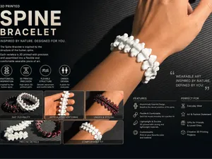 Human Spine Bracelet
