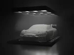 Audi R8 LMS EVO II Layered Sculpture
