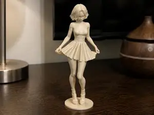 Girl in Skirt