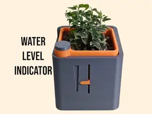 Vaso Autoirrigante - Indicatore Livello dell’Acqua