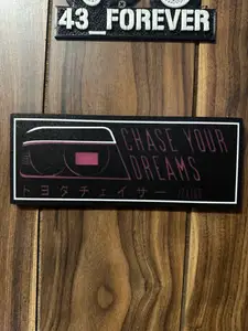 toyota chaser jzx100 lightbox/wall art
