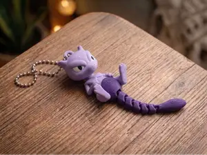 Articulated Mewtwo Keychain