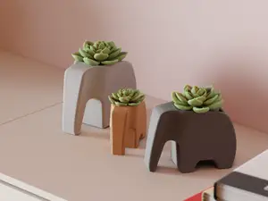 Elephant Plant pot. Great Succulent Planter