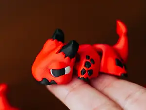 Articulated Devil Baby Dragon