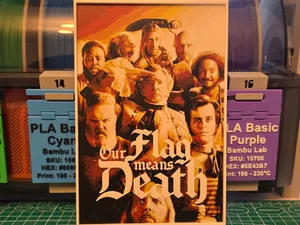 Our Flag Means Death Poster - Hueforge Art
