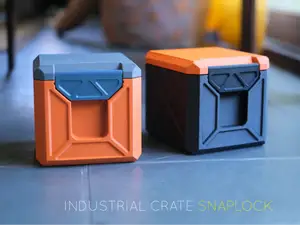 Snaplock Industrial Crate