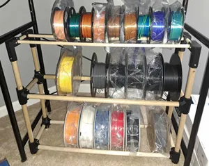 Filament Rack adapter for small reels