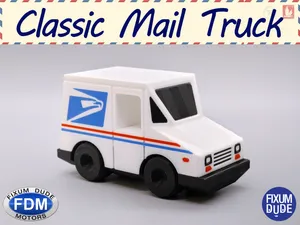 Fixum Dude Motors PIP Classic Mail Truck