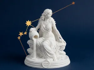 Aquarius Zodiac – Water Bearer Goddess Figurine