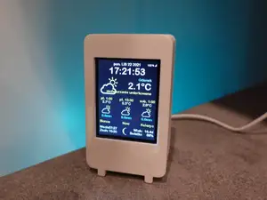 ESP8266 Weather station