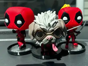 Triple Funko Pop stand for car