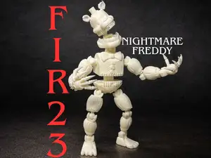 Articulated Nightmare Freddy (From FNAF)